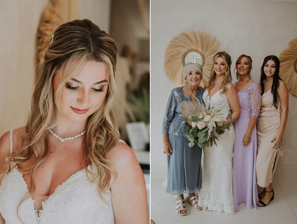 makeup before punta cana wedding