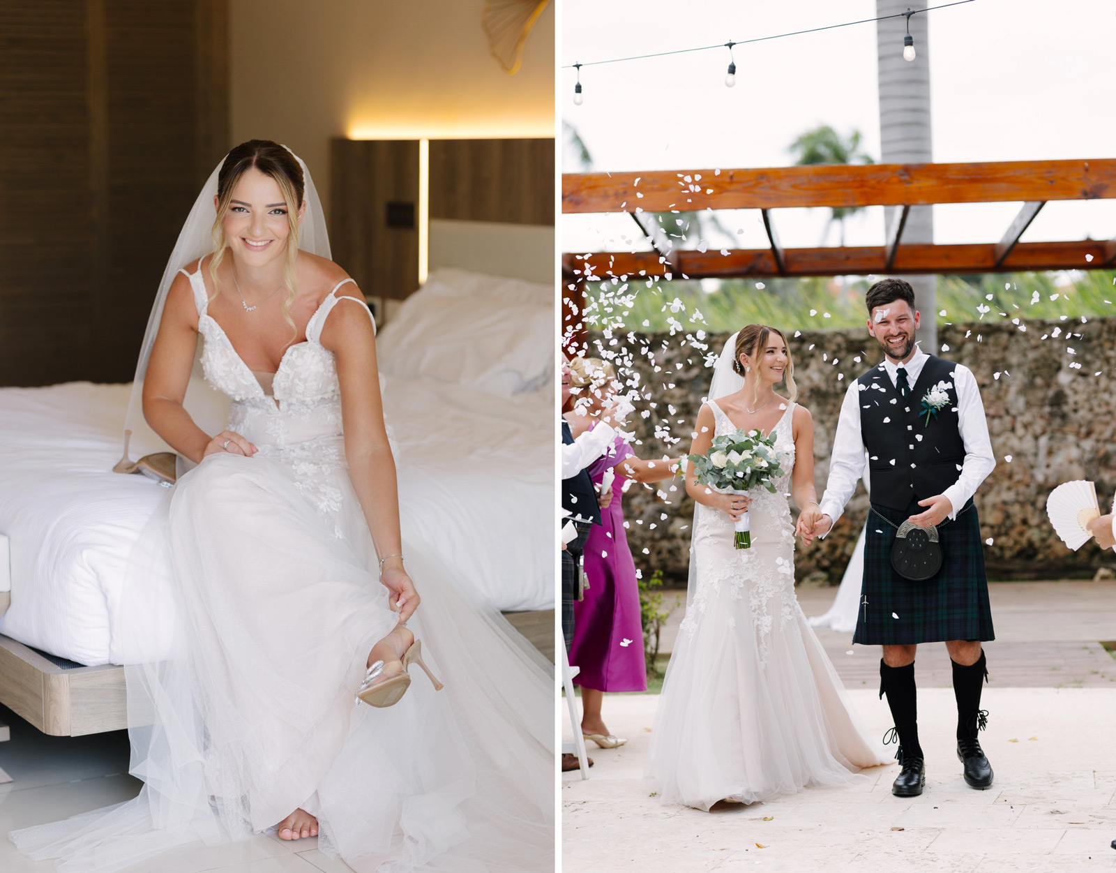 wedding in punta cana - makeup by olga montilla